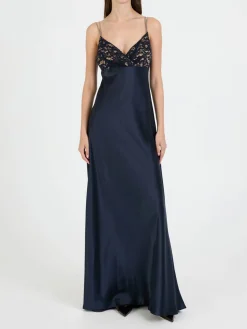 Abendkleid aus Satin Midnight