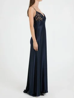 Abendkleid aus Satin Midnight
