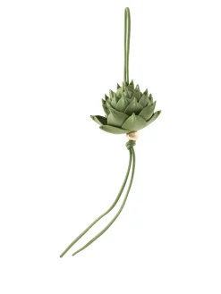 Anhänger Paula's Ibiza 'Artichoke' aus Kalbsleder Grün