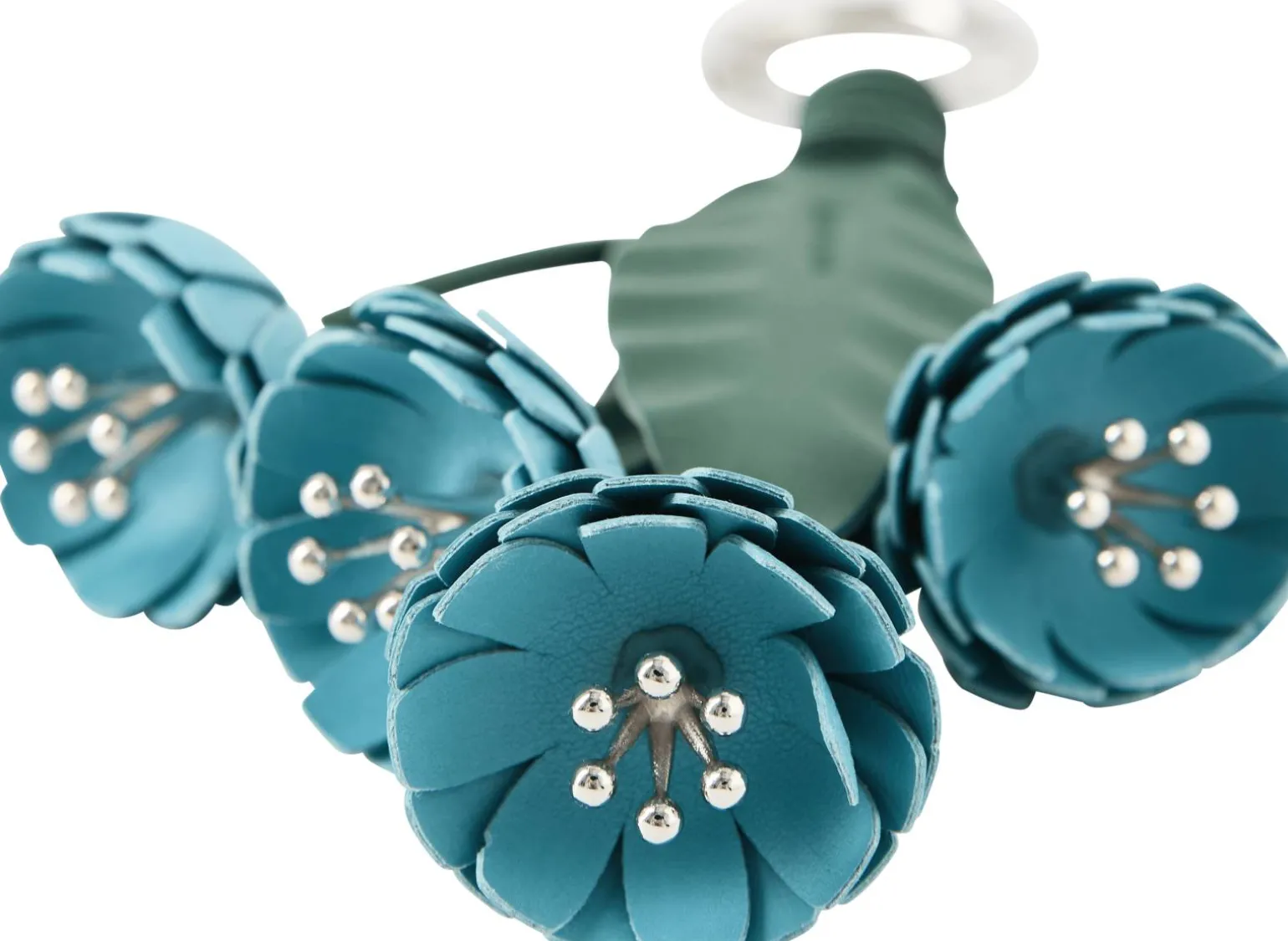 Anhänger Paula's Ibiza 'Flower Pistil Charm' Blau/Grün