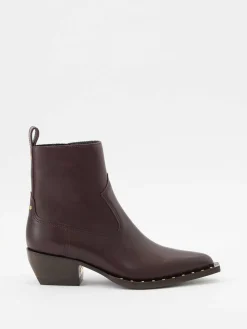 Ankle Boots 'Debbie' Bordeauxrot