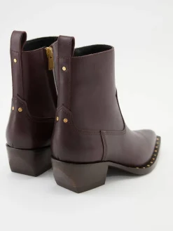 Ankle Boots 'Debbie' Bordeauxrot
