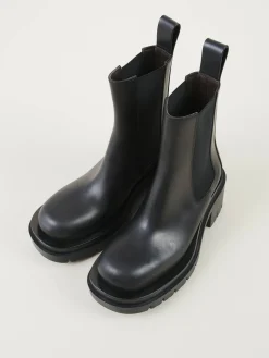Ankle Boots 'Lug' Schwarz