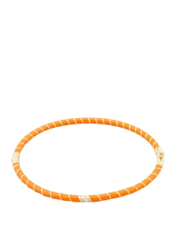 Armband 'Jonc Mini Torsade' Orange