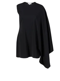 Asymmetrisches Kleid 'Kaftan' Schwarz