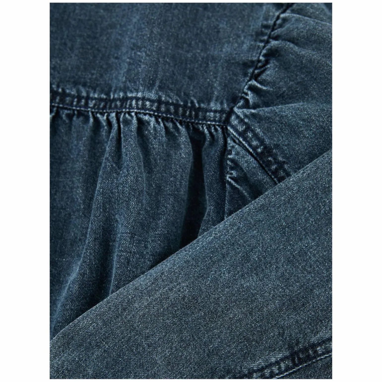 Ausgestelltes Jeanskleid 'Mara' Blau