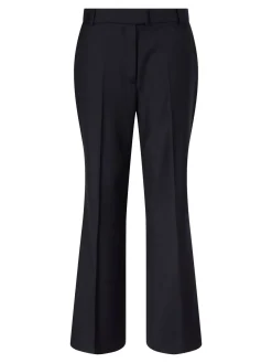 Ausgestellte Wollhose 'Lumira Wool' Navy
