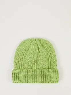 Baby-Cashmere Mütze Grün