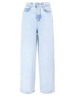 Baggy-Jeans 'Add Some Love' Hellblau