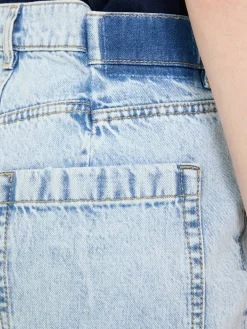 Baggy-Jeans 'Add Some Love' Hellblau