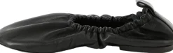 Ballerina aus Schafleder Schwarz