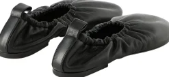 Ballerina aus Schafleder Schwarz