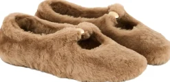 Ballerina 'Pebble Soft' aus Shearling Oak