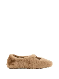 Ballerina 'Pebble Soft' aus Shearling Oak