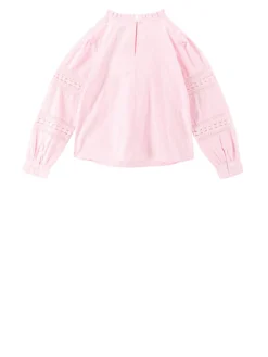 Baumwollbluse 'Paris' Rosa