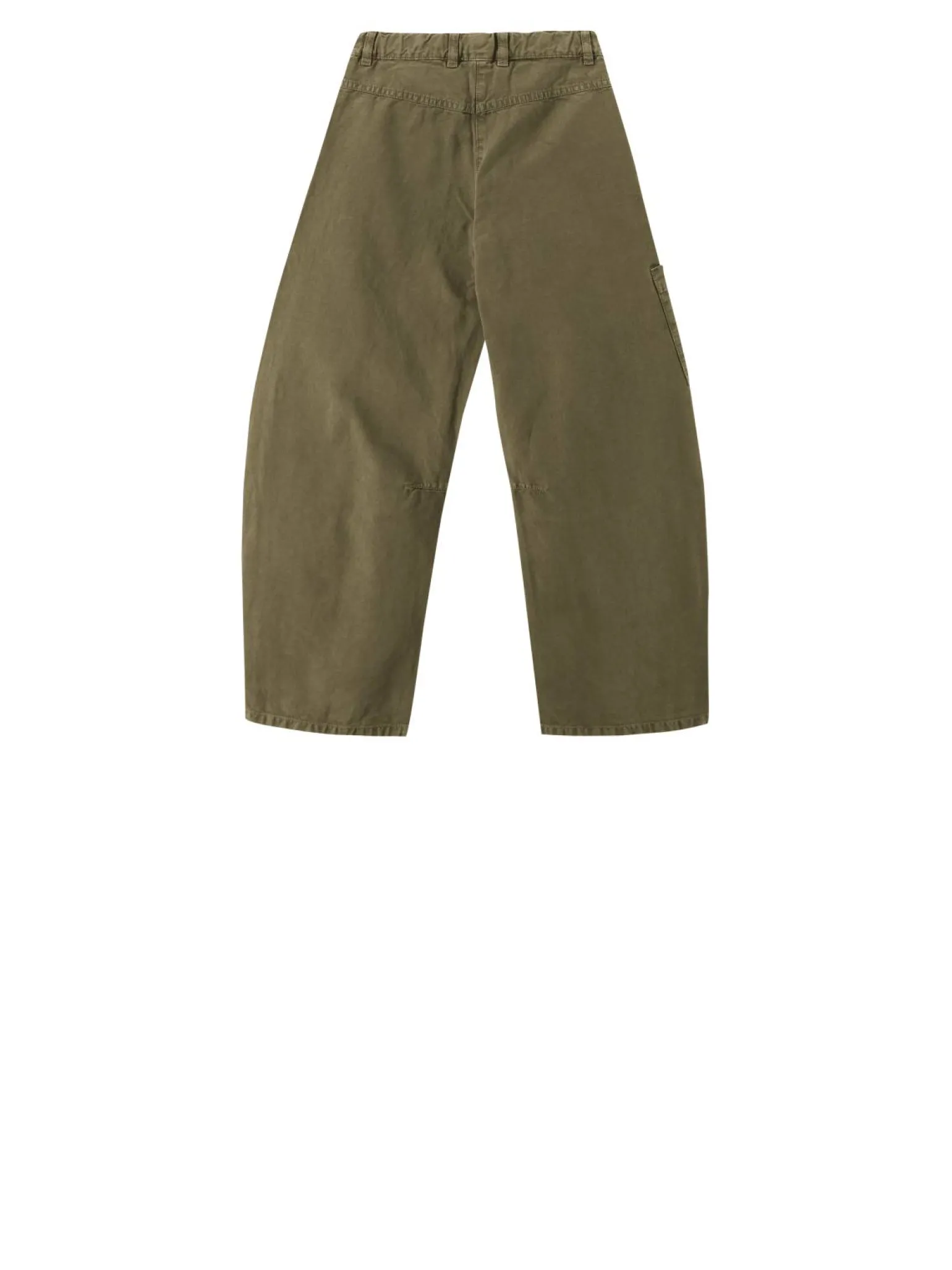 Baumwoll-Cargohose Khaki