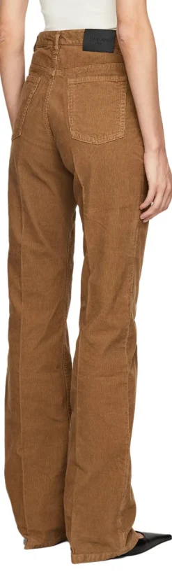 Baumwoll-Cordhose 'Clyde' Braun