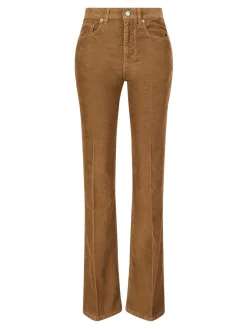 Baumwoll-Cordhose 'Clyde' Braun