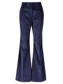 Baumwoll-Cordhose 'Lanthe' Marineblau