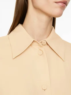 Baumwollhemd Beige