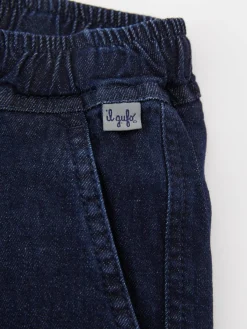 Baumwollhose Marineblau
