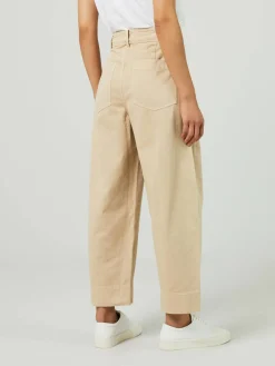 Baumwollhose 'Meri Berrel' Beige