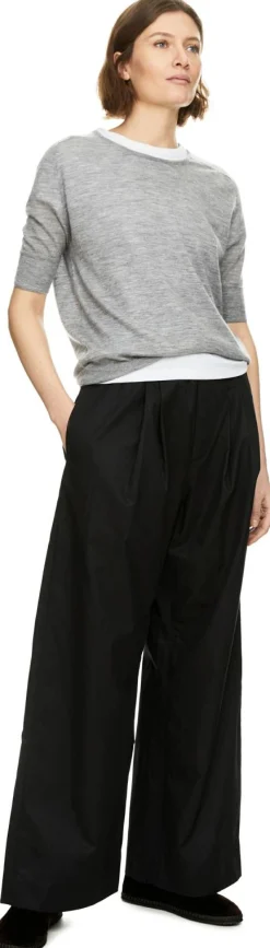 Baumwollhose 'Trace' Schwarz