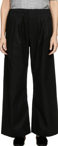 Baumwollhose 'Trace' Schwarz