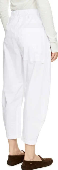 Baumwollhose Weiß