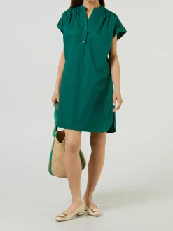 Baumwollkleid Grün