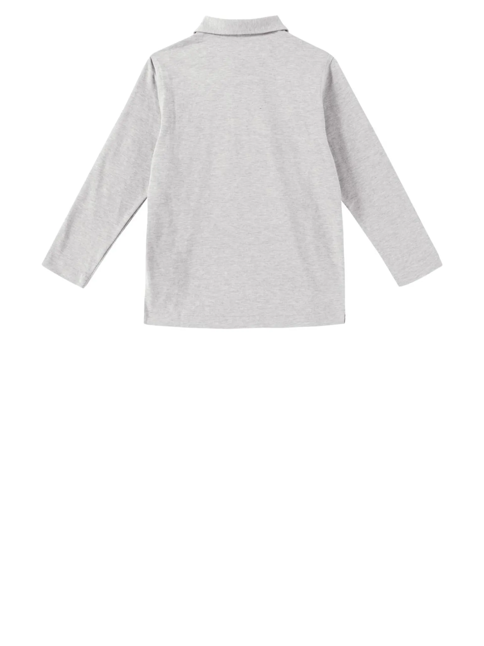 Baumwoll-Poloshirt Grau