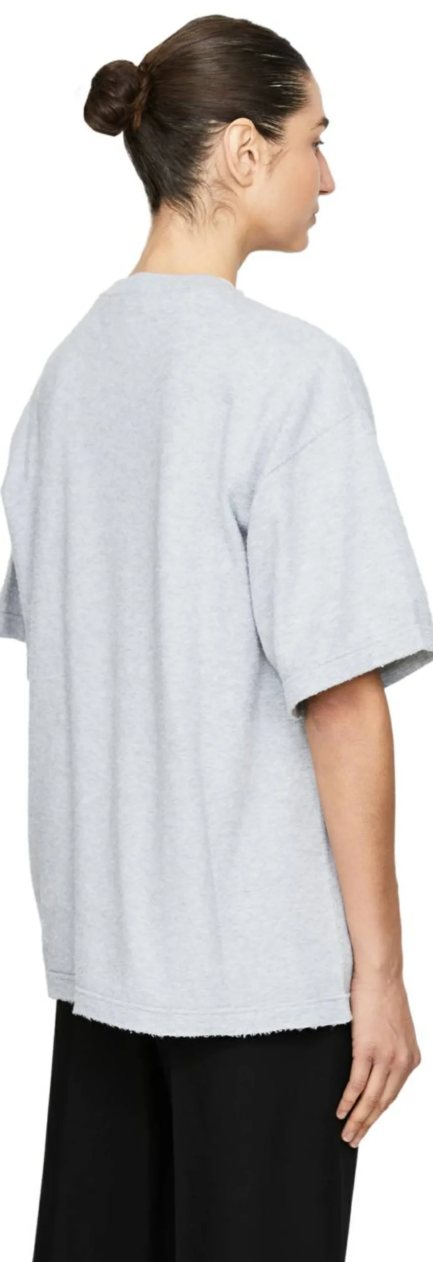 Baumwollshirt 'Kaddy' Hellgrau