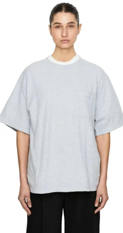 Baumwollshirt 'Kaddy' Hellgrau