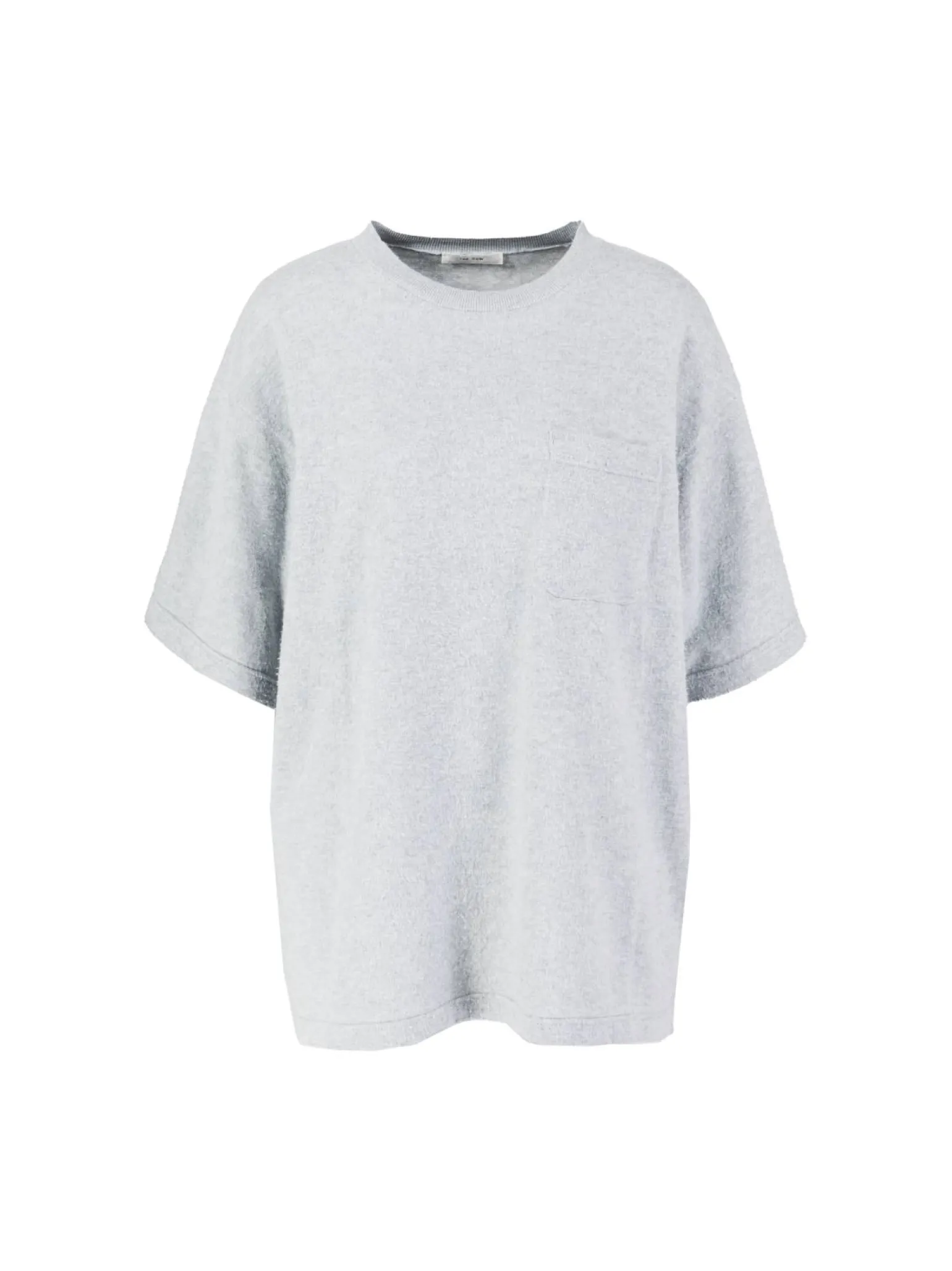 Baumwollshirt 'Kaddy' Hellgrau