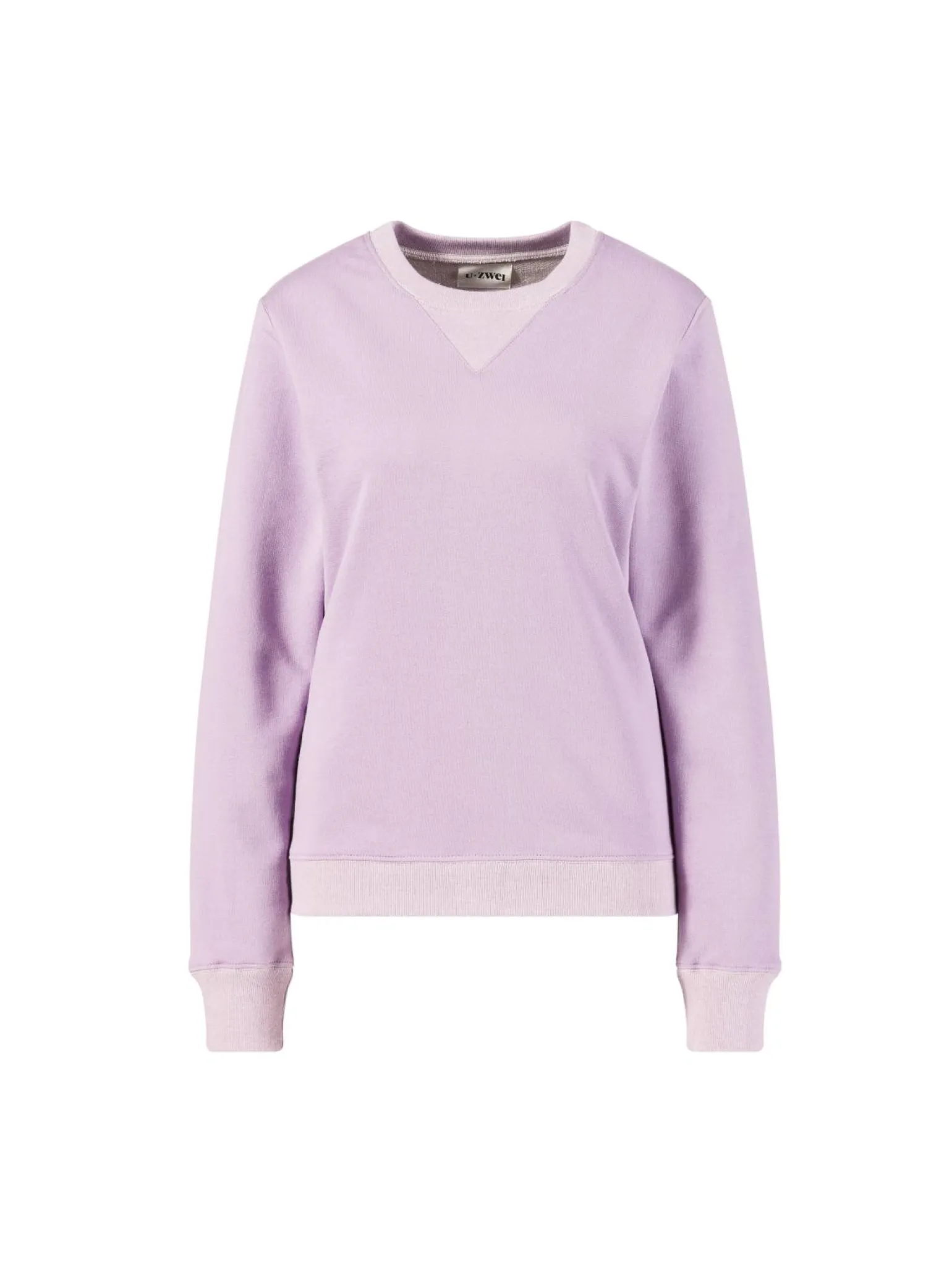 Baumwoll-Sweatshirt Flieder