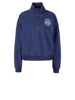 Baumwoll-Sweatshirt 'Vendome Resort' Marineblau