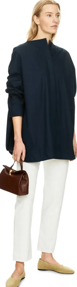 Bauschiges Hemd 'La Chemise Pittore' Marineblau