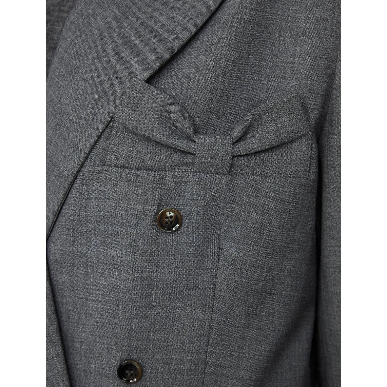 Blazer aus Wolle 'Grand' Grau