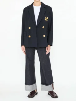 Blazer in Marineblau