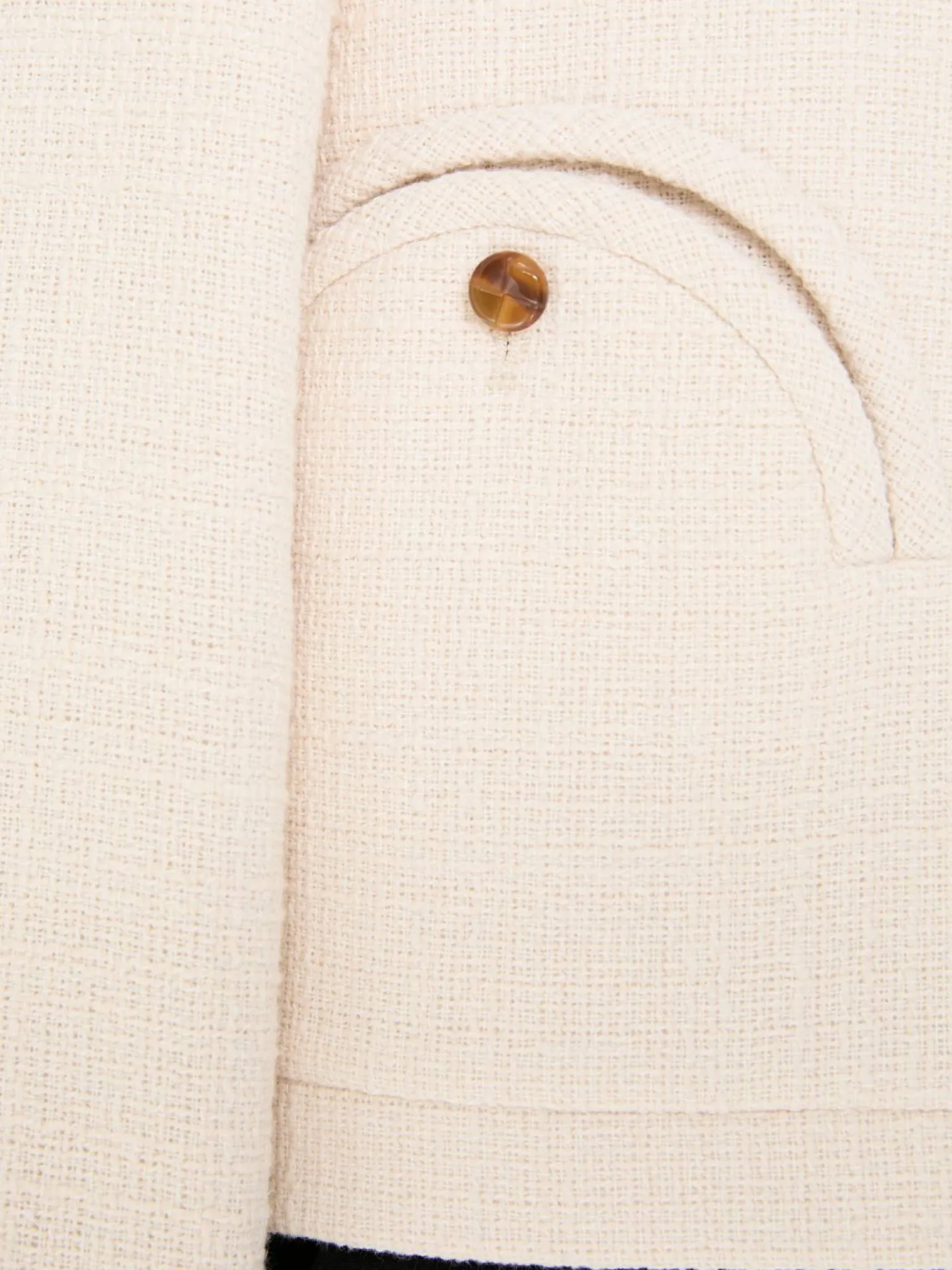 Blazer 'Missy Gliss' aus Bouclé Crème