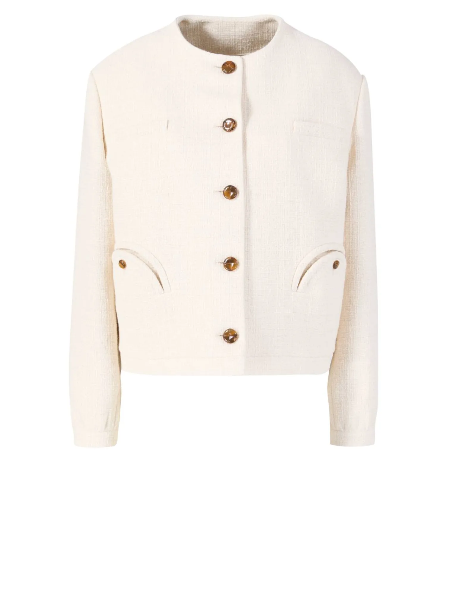 Blazer 'Missy Gliss' aus Bouclé Crème