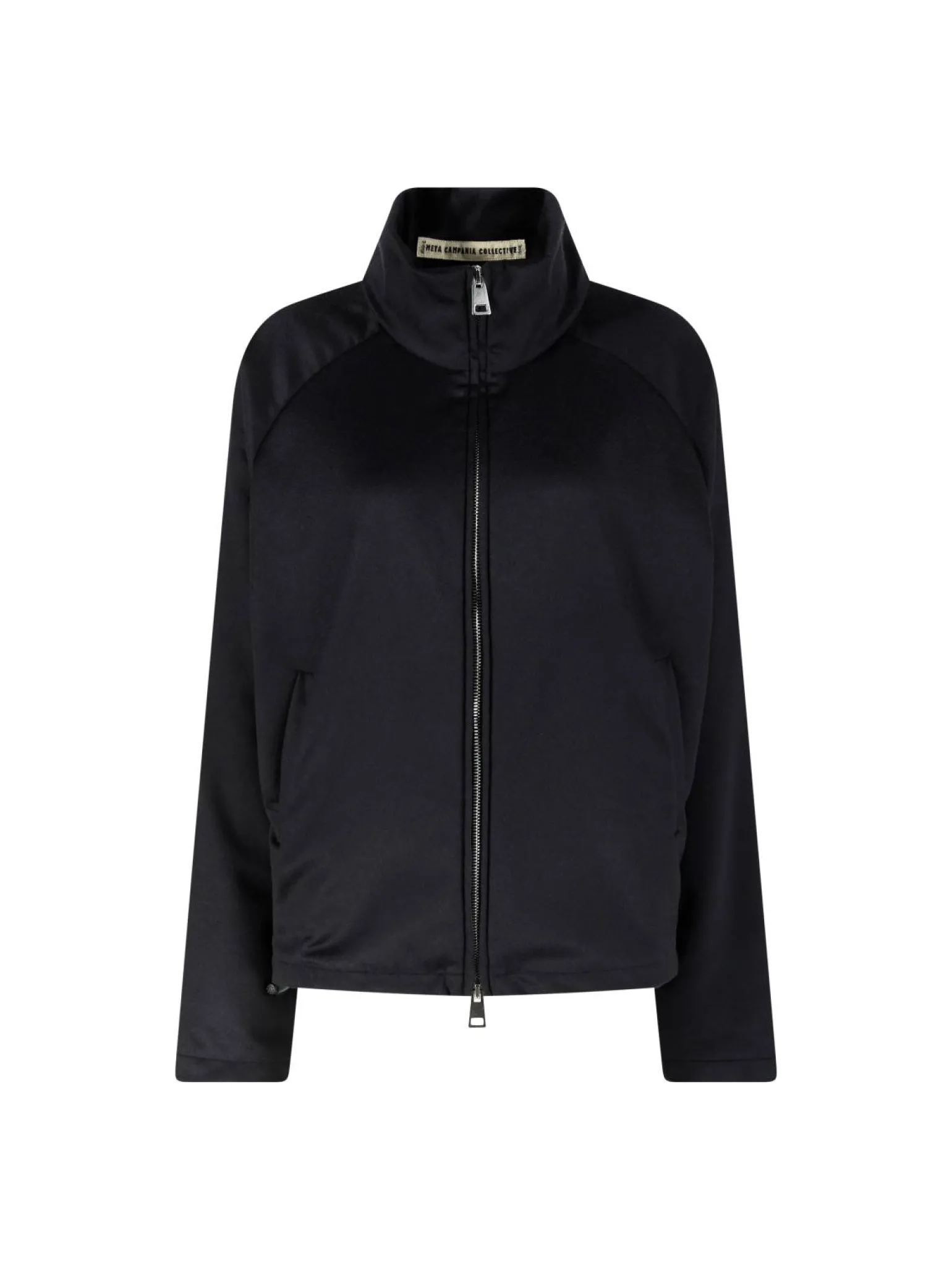 Blousonjacke aus Cashmere Dunkelblau