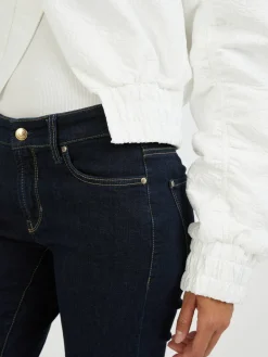 Blousonjacke 'Denice' Weiß