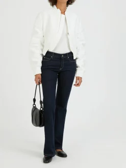 Blousonjacke 'Denice' Weiß