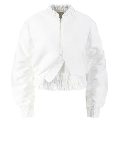 Blousonjacke 'Denice' Weiß