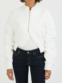 Blousonjacke 'Denice' Weiß