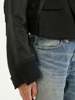 Blousonjacke Schwarz