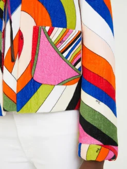 Blouson mit Iride-Print Multi