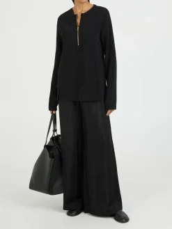 Bluse 'Arlesa' Schwarz