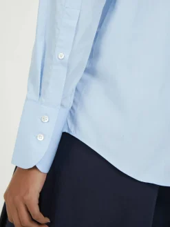 Bluse Hellblau